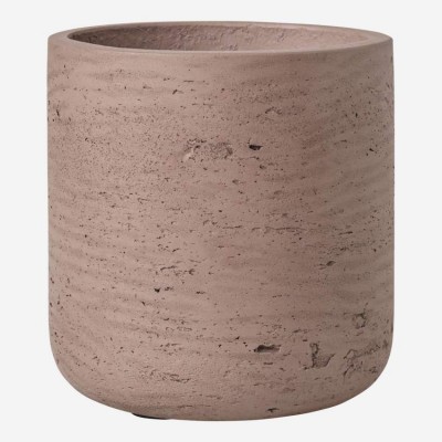 SHASHEE cement planter taupe M