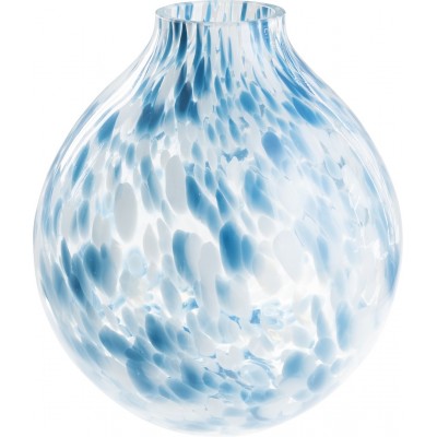 THYLIO glass vase blue L