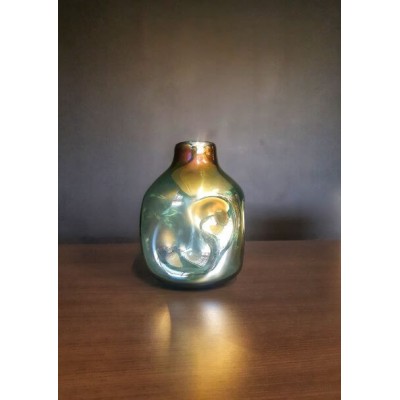 Green vase H24cm