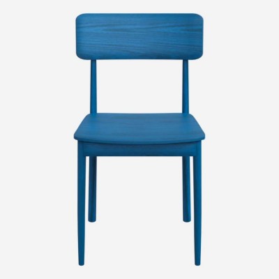 PIPPA μασιφ καρέκλα οξιά μπλε