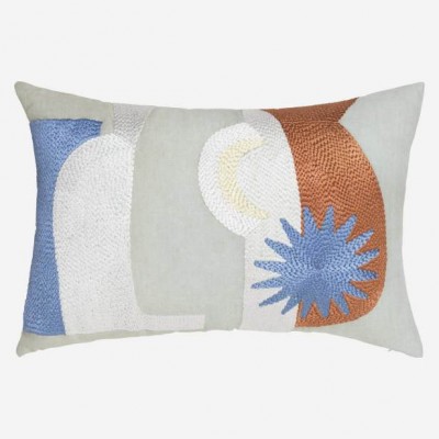 ANATOLE Embroidered pillow...