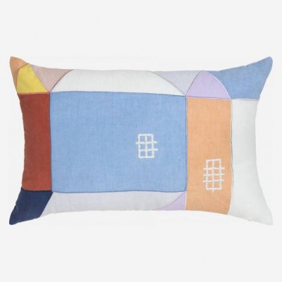 ALIOCHA Embroidered pillow...