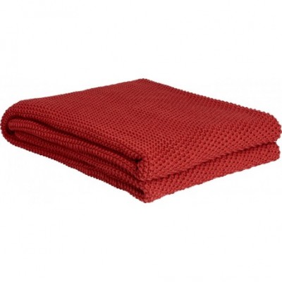 LOU knitted cotton throw...