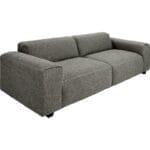 POSADA 4 seater sofa, bellagio fabric, dark grey - Image 3