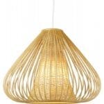 BIRMAN II Μπαμπού αμπαζούρ - 40 cm - Φυσικό - Image 2