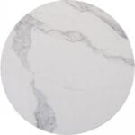 Giulia Χαμηλό Τραπέζι με κεραμική επιφάνεια εφέ μαρμάρου λευκό - Image 3