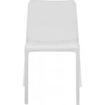 MALYA καρέκλα από fiberglass λευκή