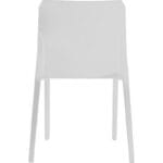 MALYA white fiberglass chair - Image 4