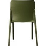 MALYA green fiberglass chair - Image 6