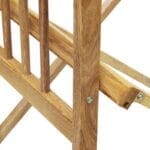 AFRICA Oak folding chair frame - Image 5
