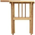 AFRICA Oak folding chair frame - Image 6