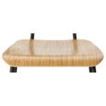 HESTER δρύινο κάθισμα, ατσάλινος σκελετός, ανθρακί - Image 8