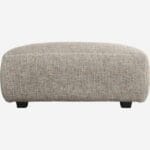 POSADA footstool, bellagio fabric, dark grey - Image 4