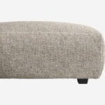 POSADA footstool, bellagio fabric, dark grey - Image 5