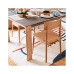 GIULIA Ορθογώνιο τραπέζι με δρίυνα πόδια - Image 2