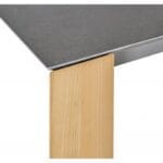 GIULIA Κεραμικό τραπέζι με δρύινα πόδια - Image 3