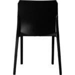 MALYA black fiberglass chair - Image 6