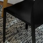 MALYA black fiberglass chair - Image 7