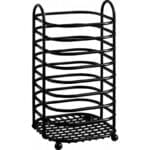 MIKADO μεταλλική θήκη για εργαλεία κουζίνας μαύρη - Image 2