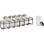 MIKADO Μεταλλική θήκη για μπαχαρικά μαύρη - Image 2