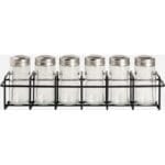 MIKADO Μεταλλική θήκη για μπαχαρικά μαύρη - Image 5