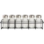 MIKADO Μεταλλική θήκη για μπαχαρικά μαύρη - Image 6