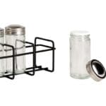 MIKADO Μεταλλική θήκη για μπαχαρικά μαύρη - Image 9