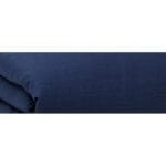 SKYE cotton duvet cover 200x200cm dark blue - Image 3
