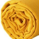 LINEN Λινό κατωσέντονο με λάστιχο 140x200εκ κίτρινη - Image 3