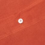 LINEN Linen duvet cover 200x200cm terracotta - Image 5