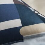 SAHORY Cotton satin duvet cover set 240x260 cm - Multicolor - Image 4