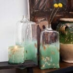 TYLOE celadon glass jar Y37 - Image 5