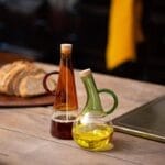 TEEMO γυάλινο δοχείο για λάδι, πράσινο - Image 2