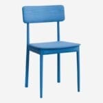 PIPPA μασιφ καρέκλα οξιά μπλε - Image 3