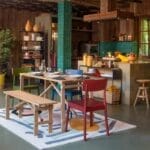 PIPPA μασιφ καρέκλα οξιά κόκκινη - Image 2