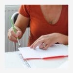 VERSO κάρτα happy birthday πορτοκαλί - Image 3