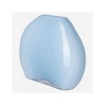 AQUA Blown glass vase - 23 cm - Blue - Image 4