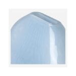 AQUA Blown glass vase - 23 cm - Blue - Image 5