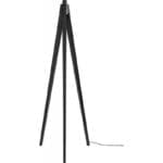 TRIPOD βάση φωτιστικού δαπέδου Υ148εκ, μαύρο ξύλο - Image 5
