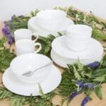 TAIDU Πορσελάνινο πιάτο ριζότο - 30 cm - Λευκό - Image 5