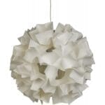 APERTURE D65 paper hanging lamp 65 cm white - Image 3
