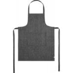 FITZROY Βαμβακερή και λινή ποδιά κουζίνας - Μαύρο / λευκό