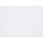 GUAM Βαμβακερό χαλάκι μπάνιου  80x60cm  λευκό