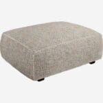 POSADA υποπόδιο, ύφασμα bellagio, σκούρο γκρι