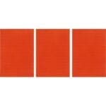 AVIGNON Σετ πετσέτες κουζίνας 3 τμχ. Κόκκινο