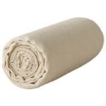 LINEN Λινό κατωσέντονο με λάστιχο 140x200εκ - Φυσικό χρώμα