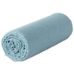 LINEN Λινό κατωσέντονο με λάστιχο 160x200εκ μπλε