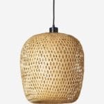 SIME Bamboo pendant lamp shade - 37 cm - Natural