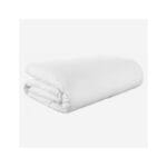 PERCALE Βαμβακερή παπλωματοθήκη 220x240εκ λευκό