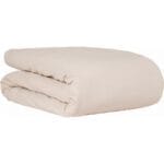 PERCALE Βαμβακερή παπλωματοθήκη 200x200εκ μπέζ